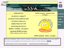 Tablet Screenshot of gddm.com.pl